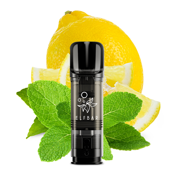2x Elfbar ELFA CP Prefilled Pod Lemon Mint 2ml