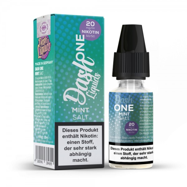 Dash Liquids One Mint Nikotinsalz Liquid 10ml