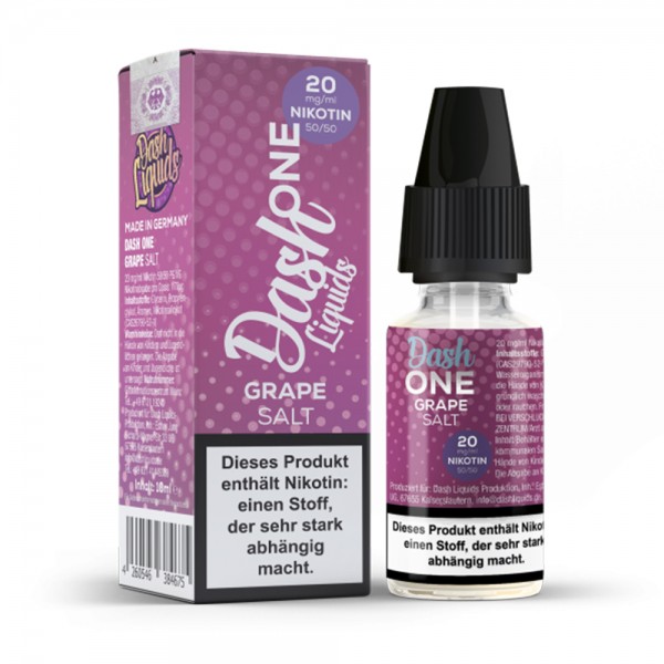 Dash Liquids One Grape Nikotinsalz Liquid 10ml