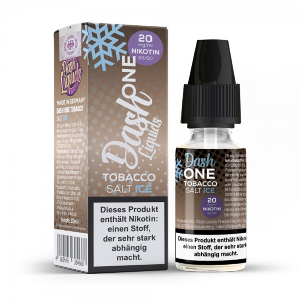 Dash Liquids One Tobacco Ice Nikotinsalz Liquid 10ml