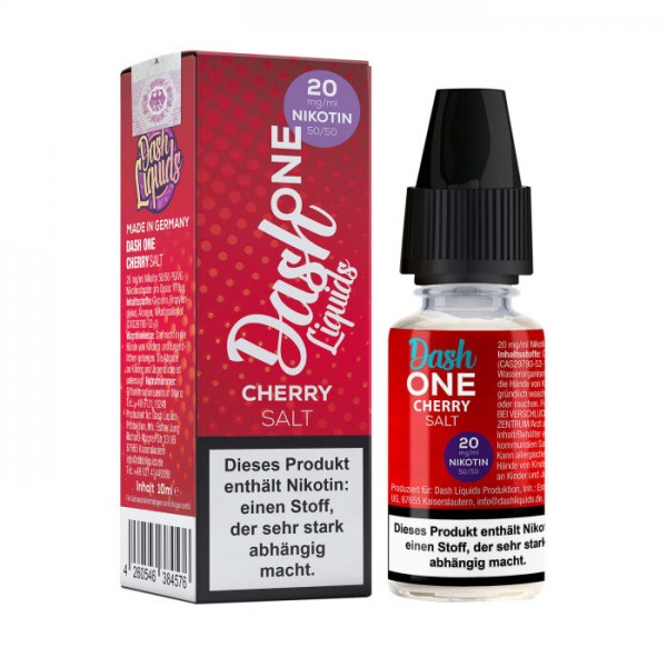 Dash Liquids One Cherry Nikotinsalz Liquid 10ml