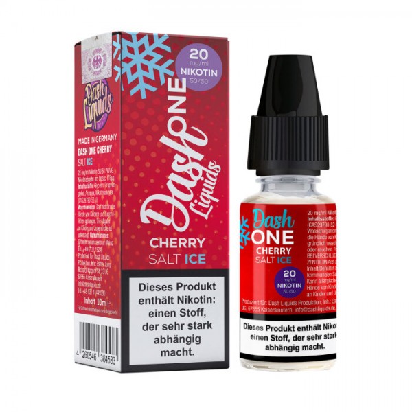 Dash Liquids One Cherry Ice Nikotinsalz Liquid 10ml