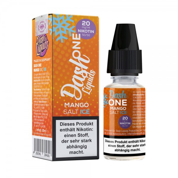 Dash Liquids One Mango Ice Nikotinsalz Liquid 10ml