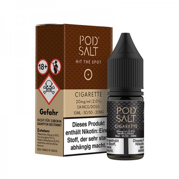Pod Salt Cigarette Nikotinsalz Liquid 10ml