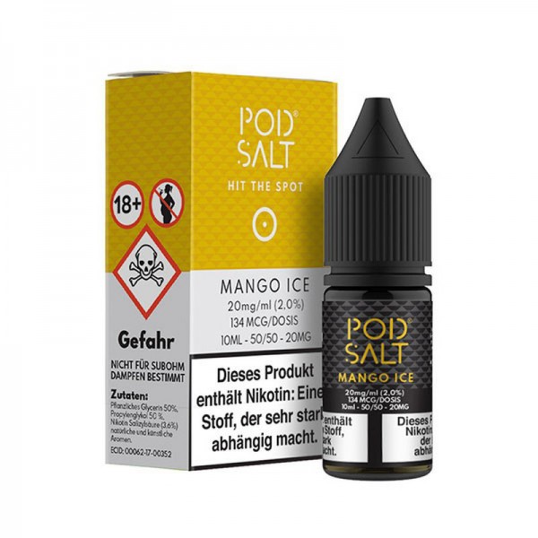 Pod Salt Mango Ice Nikotinsalz Liquid 10ml